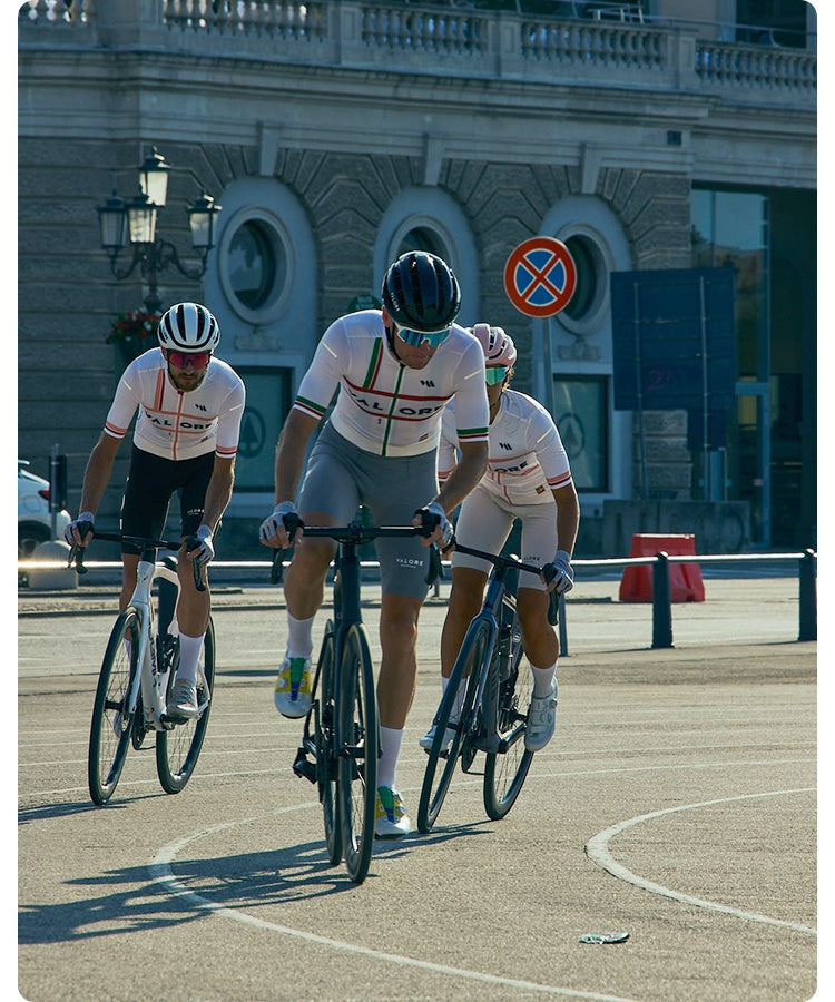 SHORT SLEEVE JERSEY MENS – RETRO CORSA – ROSA STRADA