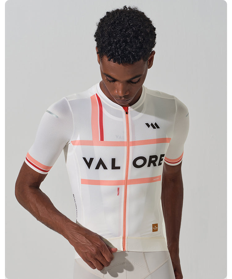 SHORT SLEEVE JERSEY MENS – RETRO CORSA – ROSA STRADA