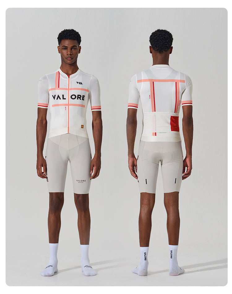 SHORT SLEEVE JERSEY MENS – RETRO CORSA – ROSA STRADA