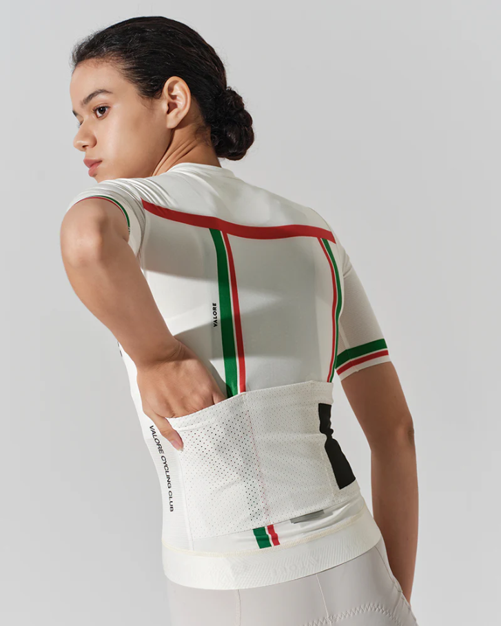 SHORT SLEEVE JERSEY WOMENS – RETRO CORSA – CLASSIC ITALIA