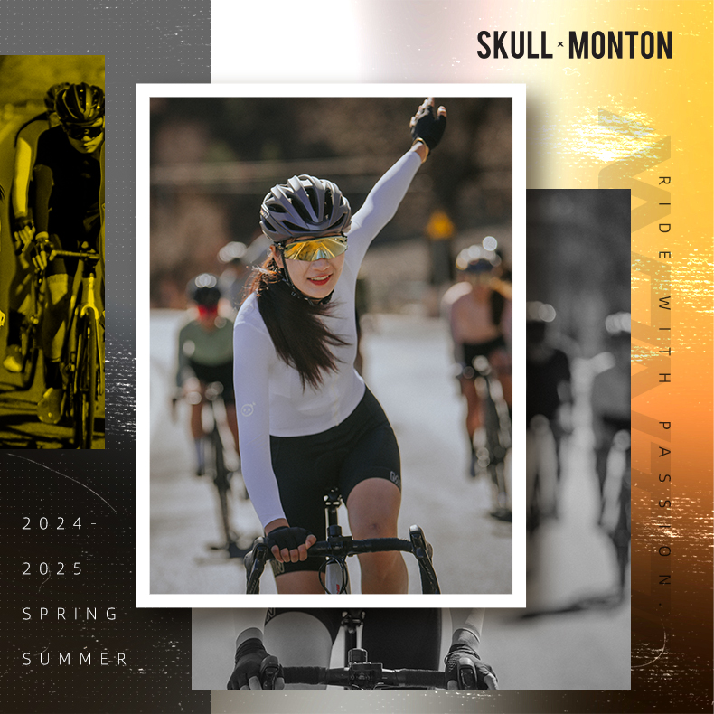 SKULL MONTON WOMENS LONG SLEEVE JERSEY MINIMA WHITE