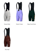 WOMENS BIB SHORTS NUOVA LUNA ELECTRIC PURPLE