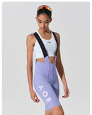WOMENS BIB SHORTS NUOVA LUNA ELECTRIC PURPLE