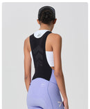WOMENS BIB SHORTS NUOVA LUNA ELECTRIC PURPLE
