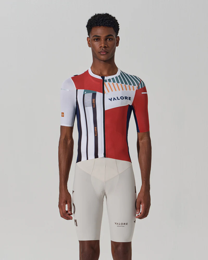 SHORT SLEEVE JERSEY MENS – LINEA ARTE – WINE RUST