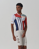 SHORT SLEEVE JERSEY MENS – LINEA ARTE – WINE RUST