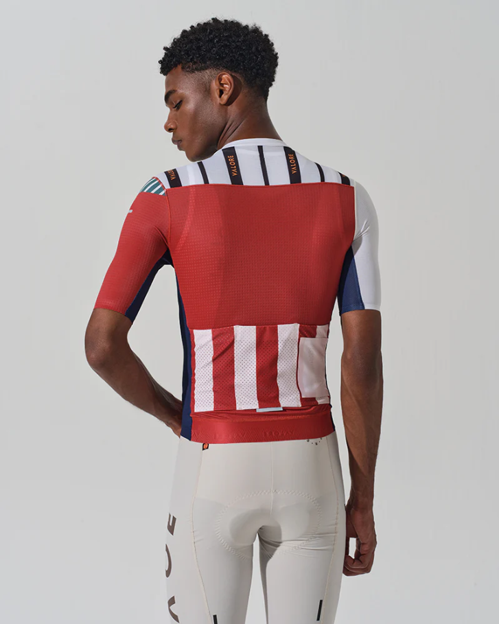 SHORT SLEEVE JERSEY MENS – LINEA ARTE – WINE RUST