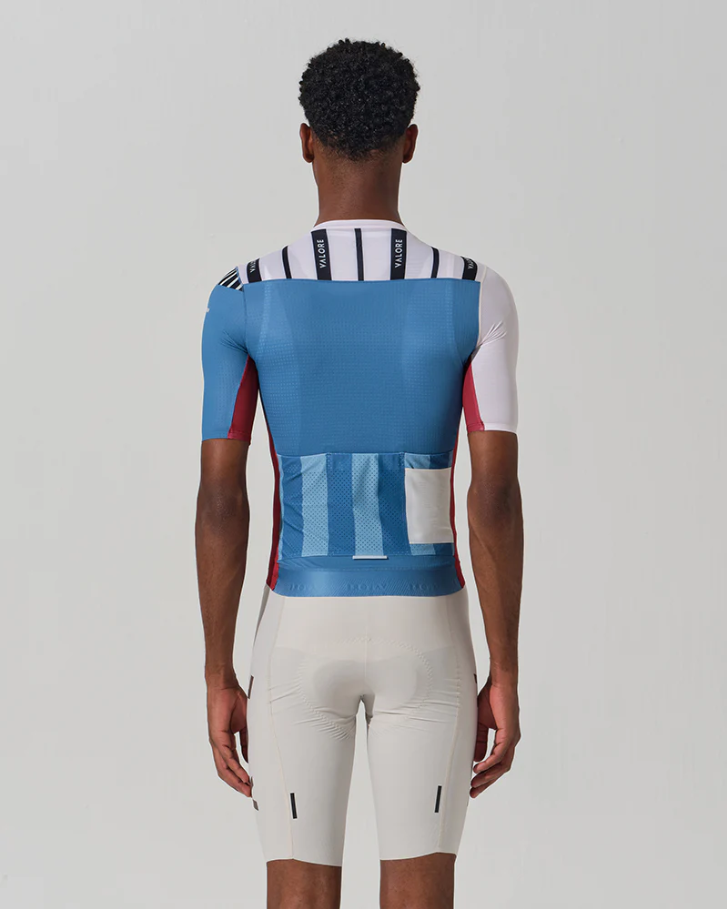SHORT SLEEVE JERSEY MENS – LINEA ARTE – STONE BLUE