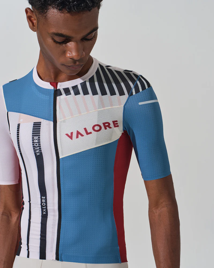 SHORT SLEEVE JERSEY MENS – LINEA ARTE – STONE BLUE