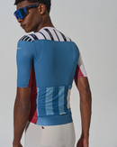 SHORT SLEEVE JERSEY MENS – LINEA ARTE – STONE BLUE