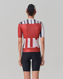 SHORT SLEEVE JERSEY WOMENS – LINEA ARTE – WINE RUST