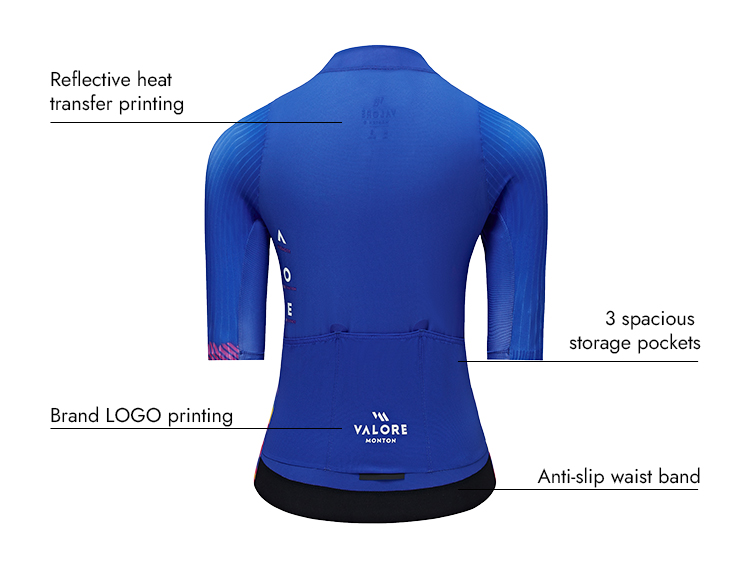 VALORE MONTON MENS JERSEY FLUIDITY DODGER BLUE