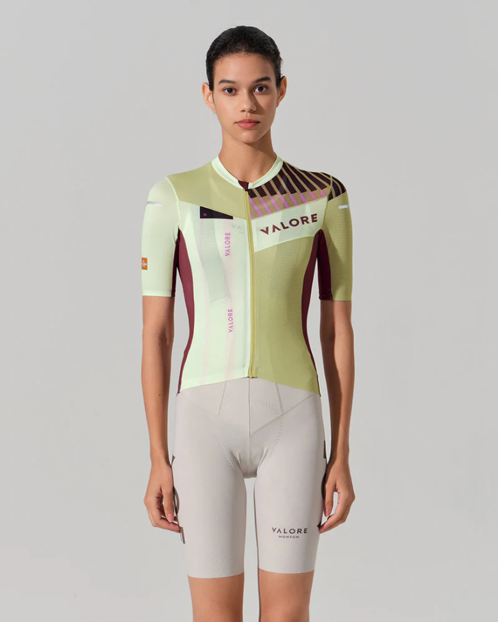 SHORT SLEEVE JERSEY WOMENS – LINEA ARTE – OLIVE MIST