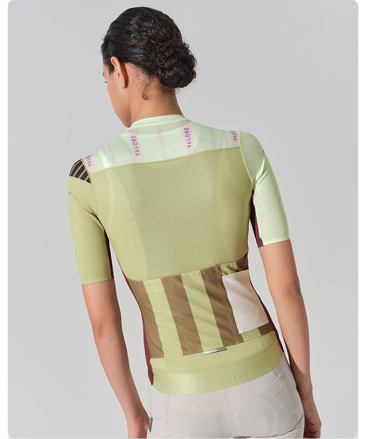 SHORT SLEEVE JERSEY WOMENS – LINEA ARTE – OLIVE MIST