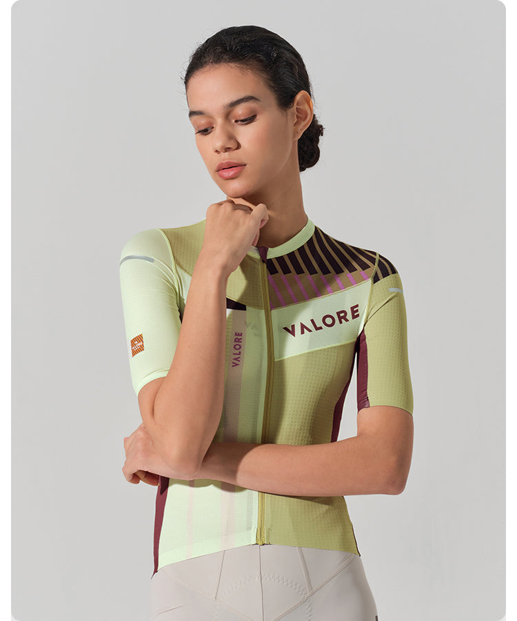 SHORT SLEEVE JERSEY WOMENS – LINEA ARTE – OLIVE MIST