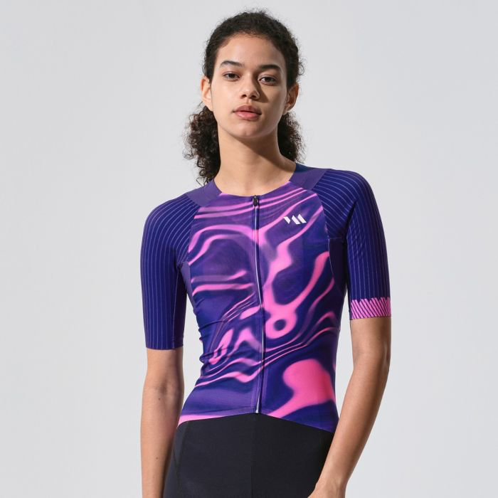 VALORE MONTON WOMENS JERSEY FLUIDITY FLUIDITY PURPLE