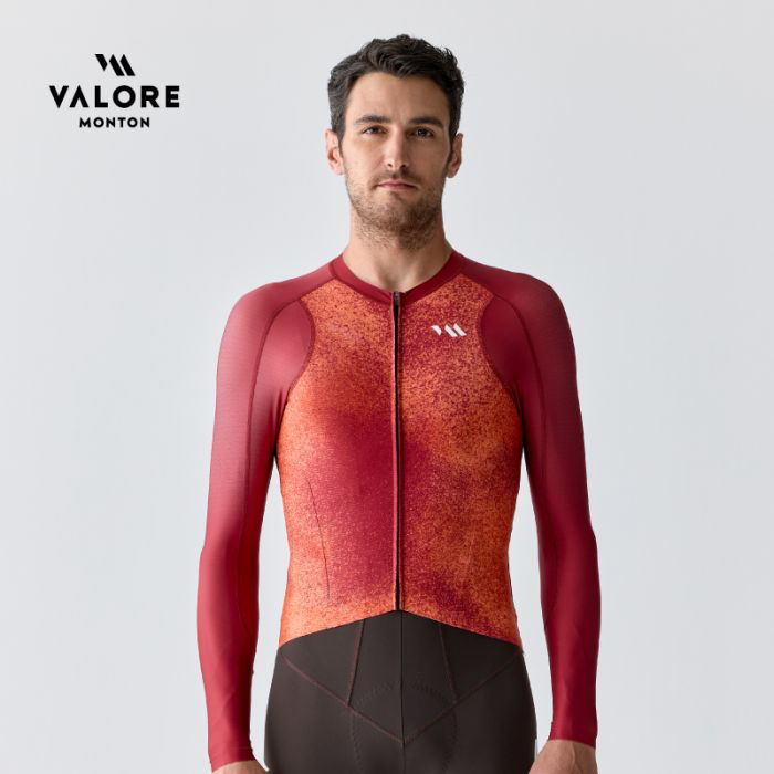 VALORE MONTON LONG SLEEVE JERSEY SUNAE RED