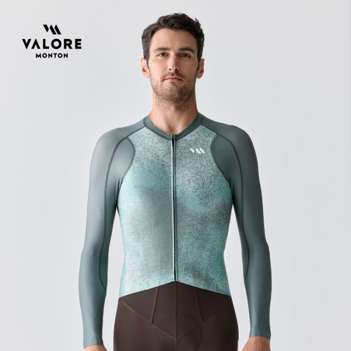 VALORE MONTON LONG SLEEVE JERSEY SUNAE GRAY GREEN