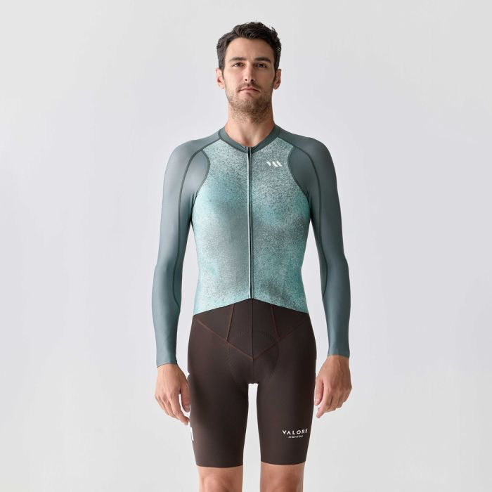 VALORE MONTON LONG SLEEVE JERSEY SUNAE GRAY GREEN