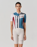 SHORT SLEEVE JERSEY WOMENS – LINEA ARTE – STONE BLUE