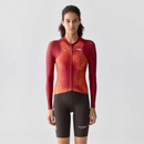 VALORE MONTON WOMEN LONG SLEEVE JERSEY SUNAE RED