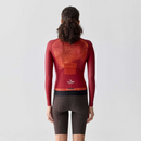 VALORE MONTON WOMEN LONG SLEEVE JERSEY SUNAE RED