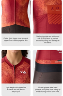 VALORE MONTON WOMEN LONG SLEEVE JERSEY SUNAE RED