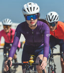 SKULL MONTON LONG SLEEVE CYCLING JERSEY WOMENS SATURDAY II PURPLE