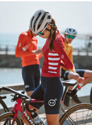 SKULL MONTON LONG SLEEVE CYCLING JERSEY WOMENS SUNDAY II RED