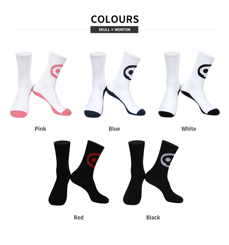 SKULL MONTON CYCLING SOCKS WOMEN