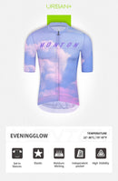 MENS CYCLING JERSEY URBAN+ EVENINGGLOW PURPLE