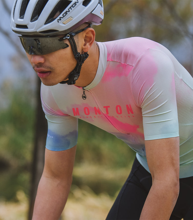 MENS CYCLING JERSEY URBAN+ MORNINGGLOW