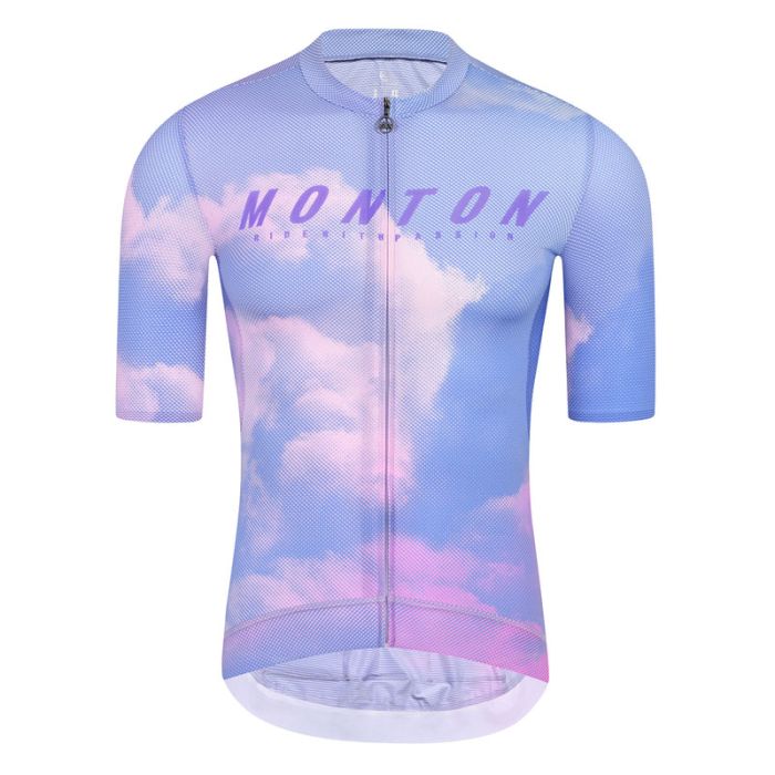 MENS CYCLING JERSEY URBAN+ EVENINGGLOW PURPLE