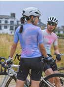 WOMENS CYCLING JERSEY URBAN+ EVENINGGLOW PURPLE