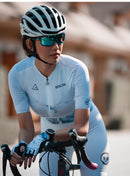 WOMENS SHORT SLEEVE CYCLING JERSEY URBAN ICEBERG