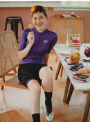 WOMENS CYCLING JERSEY PRO OBAKE PURPLE